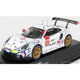   IXO PORSCHE 911 991 RSR PORSCHE GT TEAM N 912 2nd GTLM-CLASS PETIT LE MANS ROAD ATLANTA 2018 E.BAMBER - L.VANTHOOR - M.JAMINET