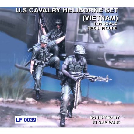 Legend US Cavalry Heliborne set (Vietnam) 3 figures makett