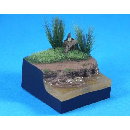 Legend Rivers Bank figure base (48*48*25mm) makett