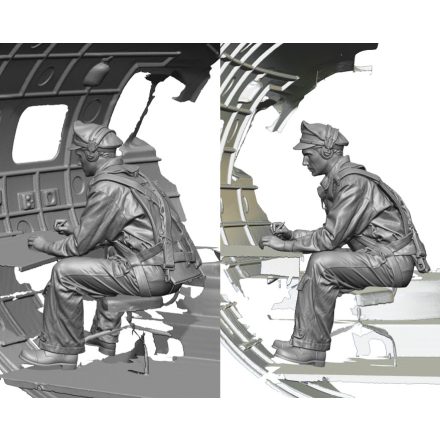 Legend WW2 US Bomber Navigator makett