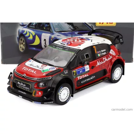 EDICOLA CITROEN C3 WRC ABU DHABI N 7 WINNER RALLY MEXICO 2017 K.MEEKE - P.NAGLE