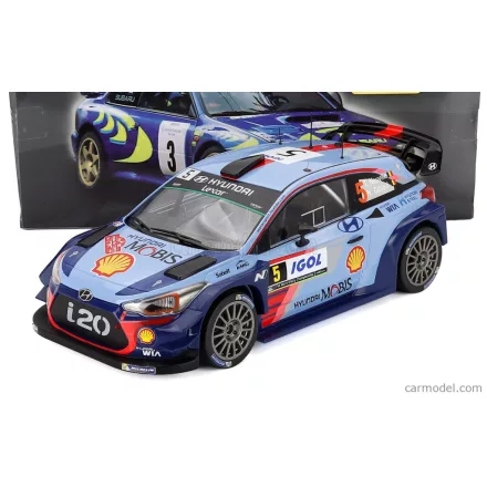 EDICOLA HYUNDAI i20 WRC COUPE N 5 WINNER RALLY TOUR DE CORSE 2017 T.NEUVILLE - N.GILSOUL