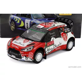   EDICOLA CITROEN DS3 WRC TEAM TOTAL ABU DHABI N 7 WINNER RALLY PORTUGAL 2016 K.MEEKE - P.NAGLE
