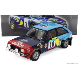   EDICOLA TALBOT SUNBEAM LOTUS (night version) N 10 RALLY PORTUGAL 1983 ANTONIO ZANINI - VICTOR SABATER