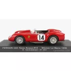 IXO FERRARI 250 TR TESTAROSSA 3.0L V12 TEAM SCUDERIA FERRARI N 14 WINNER 24h LE MANS 1958 O.GENDEBIEN - P.HILL