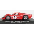 IXO FORD GT40 MKIV 7.0L V8 TEAM SHELBY AMERICAN INC. N 1 WINNER 24h LE MANS 1967 A.J.FOYT - D.GURNEY