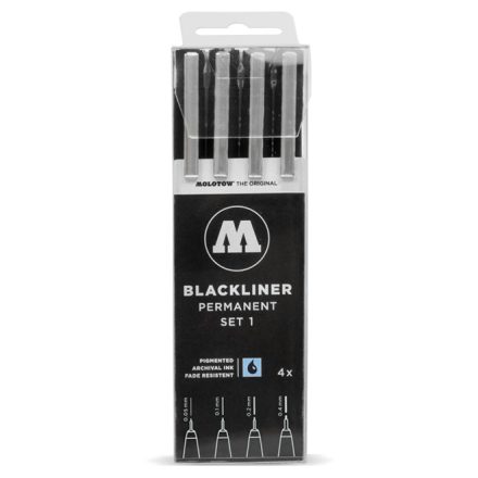 Molotow Blackliner 1 filctoll szett
