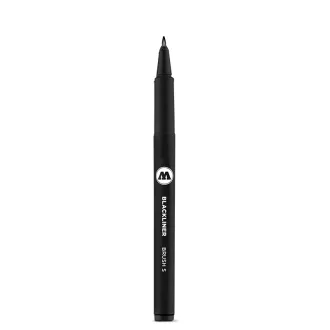 Molotow Blackliner Brush S ecsethegyű filctoll