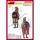 MiniArt - Greek Hoplite. IV c. B.C 1:16 figura készlet