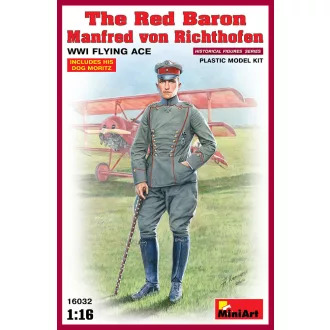   MiniArt - Red Baron. Manfred von Richthofen.WW1 Flying Ace 1:16 figura készlet