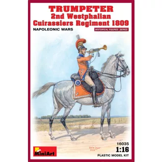   MiniArt - Trumpeter. 2nd Westphalian Cuirassiers Regiment 1:16 figura készlet
