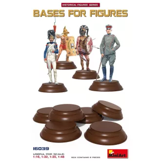 MiniArt - Bases for Figures 6 pc 1:35 figura készlet