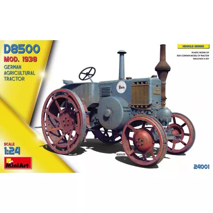 Miniart GERMAN AGRICULTURAL TRACTOR D8500 MOD. 1938 makett