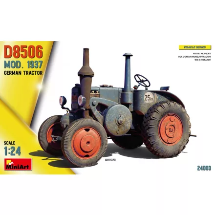 Miniart GERMAN TRACTOR D8506 MOD. 1937 makett