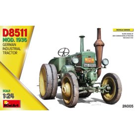 Miniart German Industrial Tractor D8511 Mod. 1936 makett