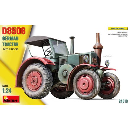 Miniart German Tractor D8506 With Roof makett