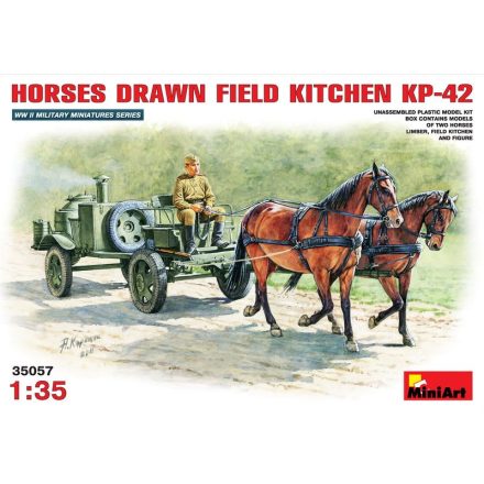 MiniArt Horses Drawn Field Kitchen