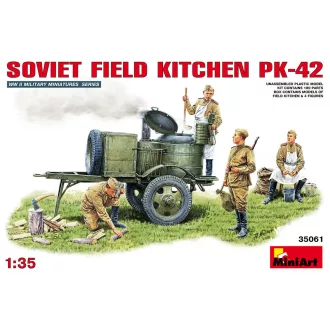   MiniArt - Soviet Field Kitchen KP-42 1:35 dioráma kiegészítő