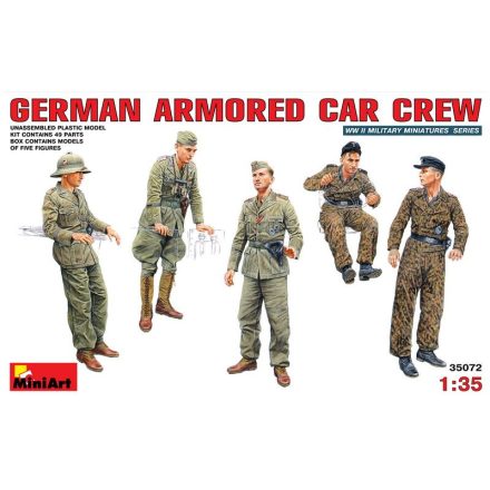 MiniArt German Armored Car Crew