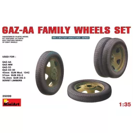 MiniArt GAZ-AA Family Wheels set