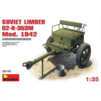   MiniArt - Soviet Limber 52-R-353M Mod.1942 1:35 dioráma kiegészítő