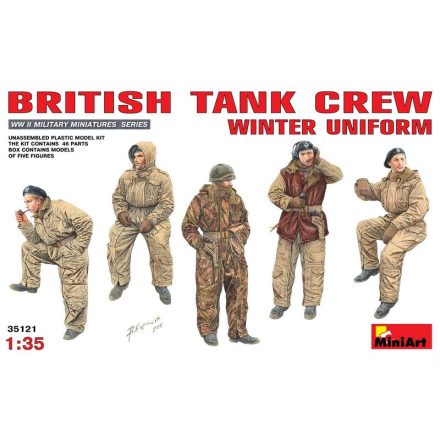 MiniArt British Tank Crew Winter Uniform