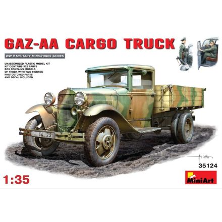 MiniArt GAZ-AA Cargo Truck makett