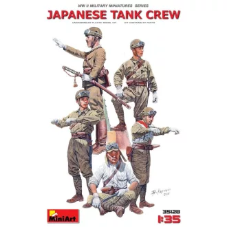 MiniArt - Japanese Tank Crew 1:35 harci jármű makett