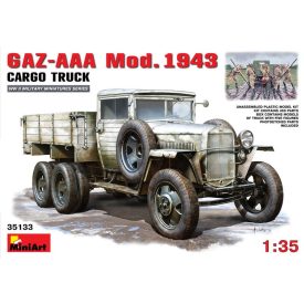 MiniArt GAZ-AAA. Mod. 1943. Cargo Truck makett
