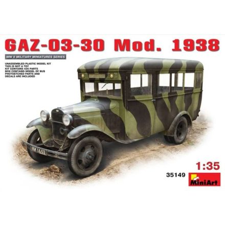 MiniArt GAZ-03-30 Mod.1938 makett