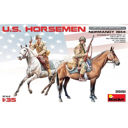 MiniArt U.S.Horsemen, Normandy 1944