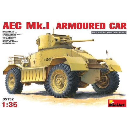 MiniArt AEC Mk 1 Armoured Car makett