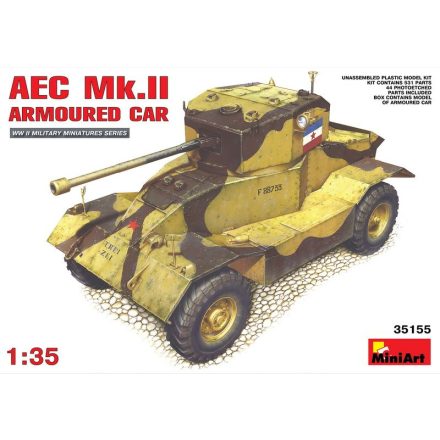 MiniArt AEC Mk 2 Armoured Car makett