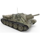 MiniArt SU-122 Initial Production w/Full Interior makett