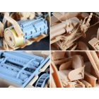 MiniArt SU-122 Initial Production w/Full Interior makett