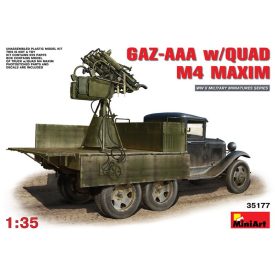MiniArt GAZ-AAA s/Quad M-4 Maxim makett