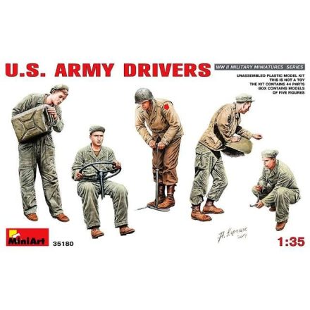 MiniArt U.S. Army drivers