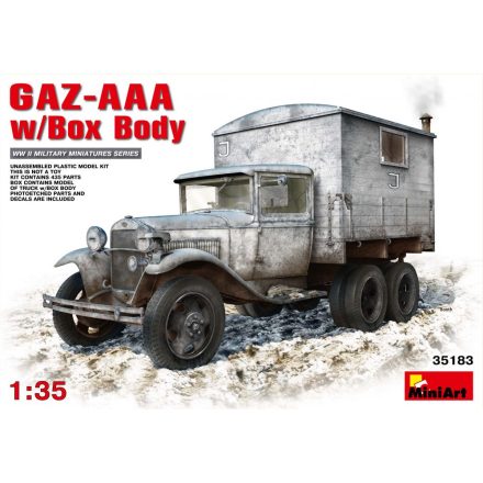 MiniArt GAZ-AAA w/Box Body makett