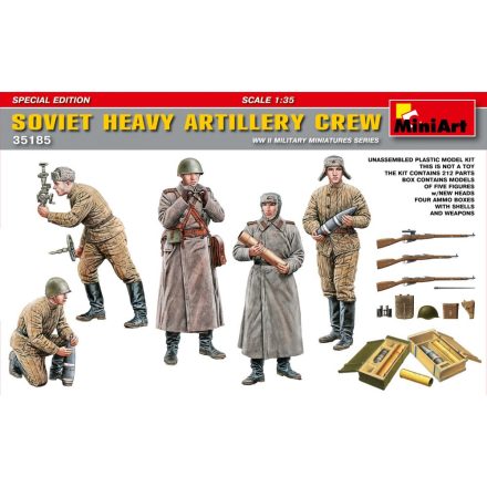 MiniArt Soviet Heavy Artillery Crew.Special Edition