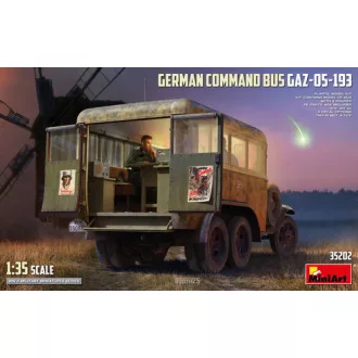 MiniArt German Command Bus GAZ-05-193 makett