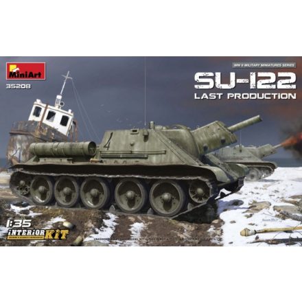 MiniArt SU-122 (Last Production) Interior Kit makett