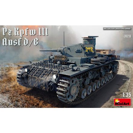 MiniArt Pz.Kpfw.III Ausf. D/B makett