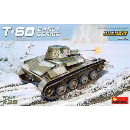MiniArt T-60 Early Series Interior Kit makett