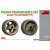 MiniArt M3/M4 ROADWHEELS SET. WELDED TYPE AND PRESSED TYPE