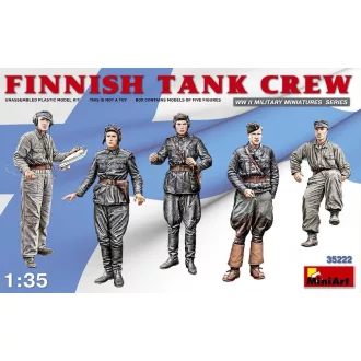 MiniArt - Finnish Tank Crew 1:35 harci jármű makett