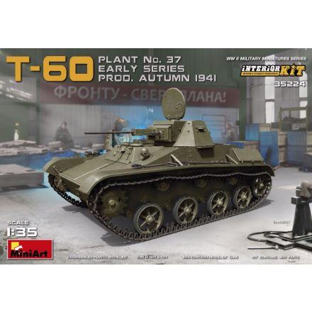 MiniArt T-60 (Plant No.37) Early Series Interior Kit makett