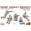 MiniArt - Soviet Assault Infantry (Win.Camouflage Cloaks) 1:35 figura készlet