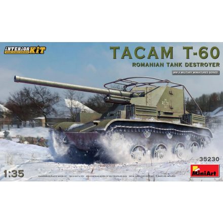 MiniArt Tacam T-60 Romanian Tank Destroyer - Interior Kit makett