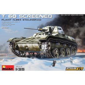   Miniart T-60 Screened (Plant No.264,Stalingrad) Interior Kit makett