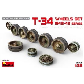 MiniArt T-34 Wheels Set.1942-43 Series makett